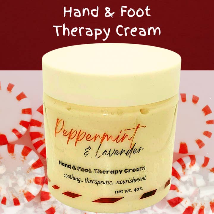 Hand and Foot Therapy Cream for wholesale by NJOY Natural