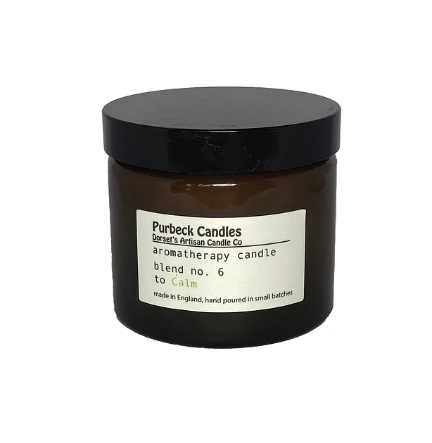 Purbeck Candles – wholesale Jar/filled candle – Aromatherapy Range Candle in Jar - To Calm4