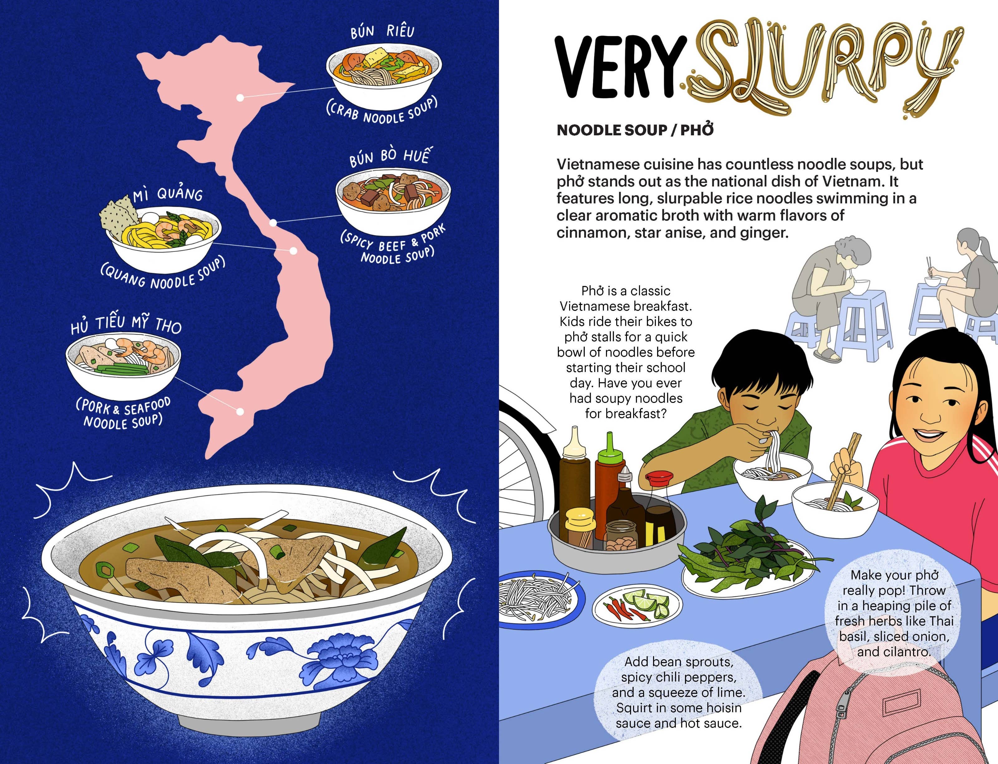 Gloo Books - Wholesale Cookbooks & Food - A Very Asian Guide to Vietnamese Food: Picture Book-Ages 3+12