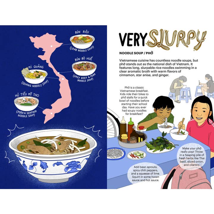 Gloo Books - Wholesale Cookbooks & Food - A Very Asian Guide to Vietnamese Food: Picture Book-Ages 3+12