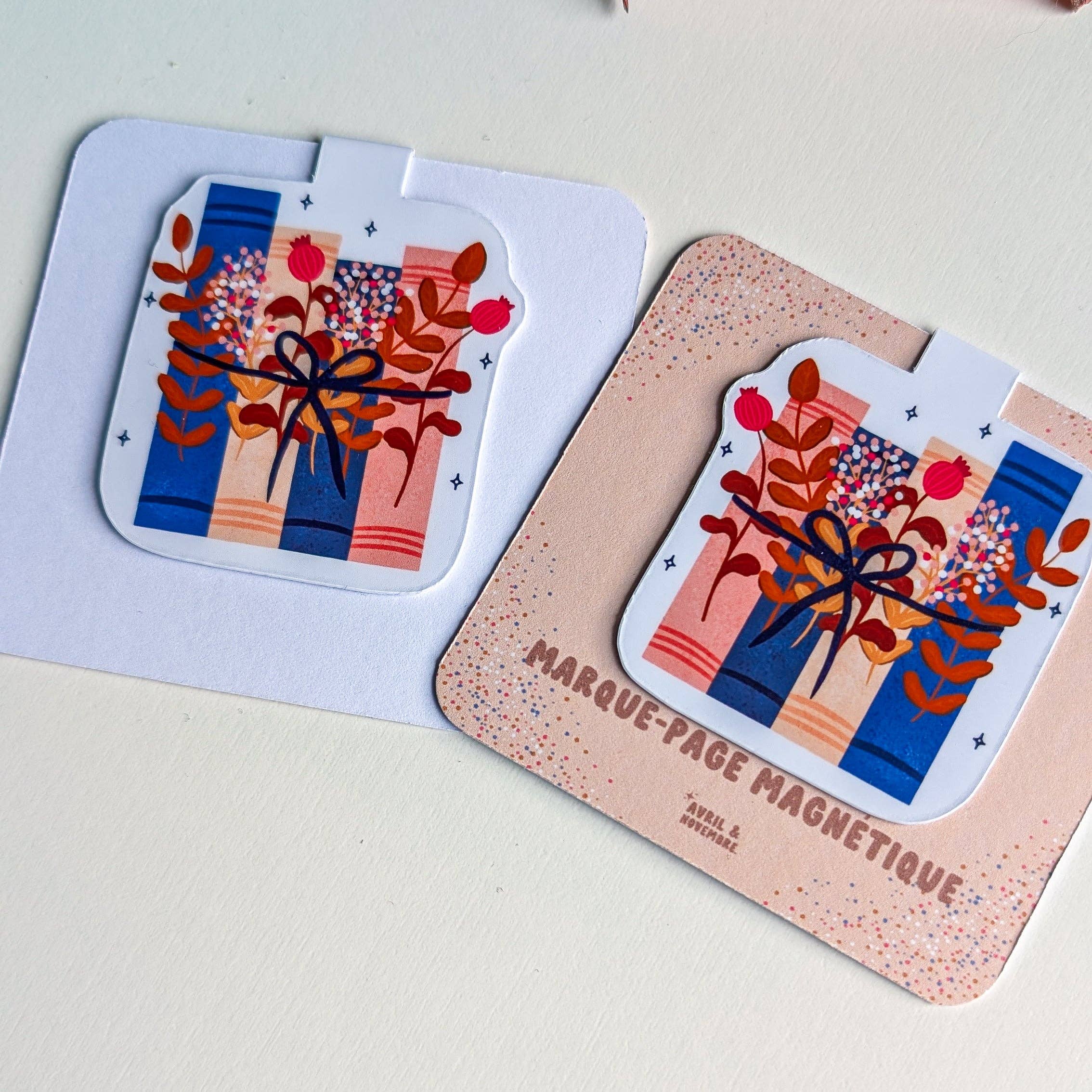 Avril & Novembre - Wholesale Bookmark - Magnetic Bookmark - Books and Foliage3