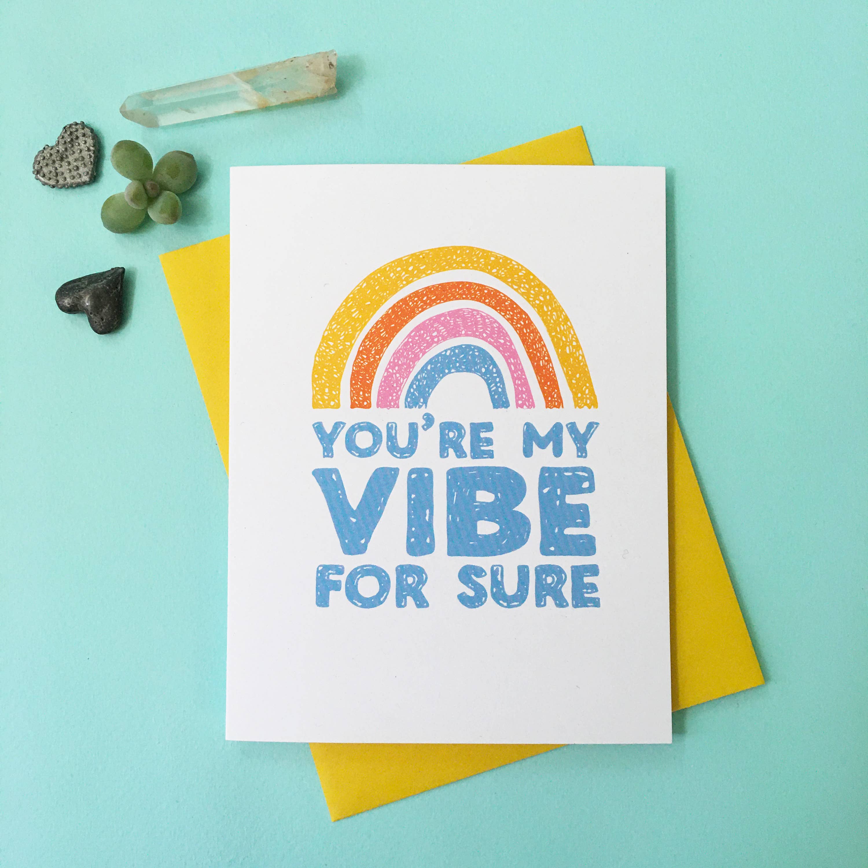 Richie Designs - Wholesale Love Card - You're My Vibe - Love, dating, Anniversary, Greeting Card1