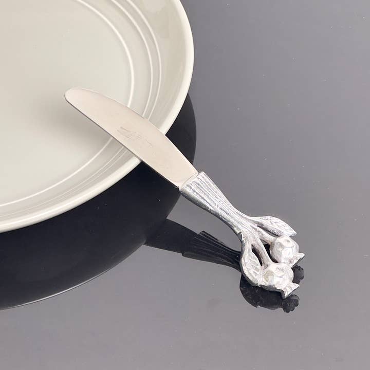 India Handicrafts Inc - Wholesale Cheese Spreader - Pomegranate Spread3