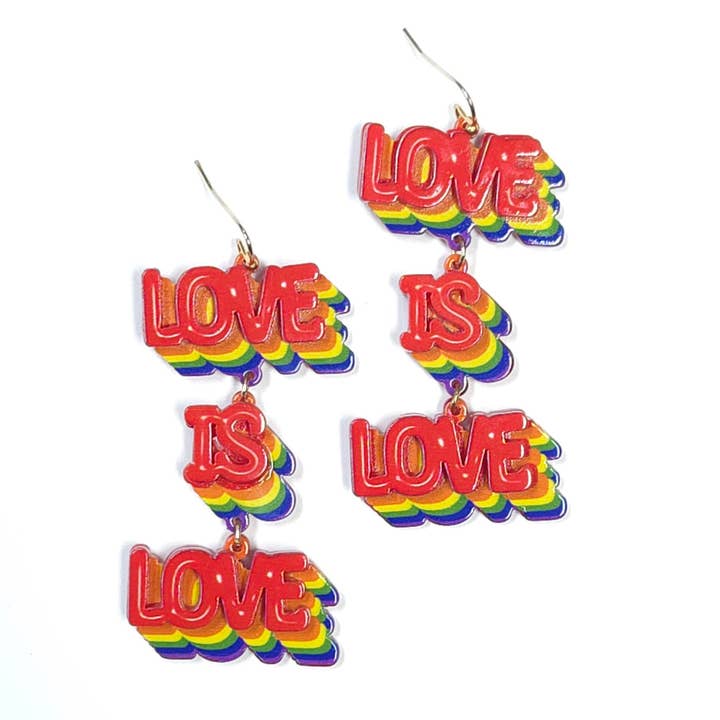 Greater Goods Imports & Wholesale - Wholesale Dangle Earrings - E1917 ME90838 Love Earrings