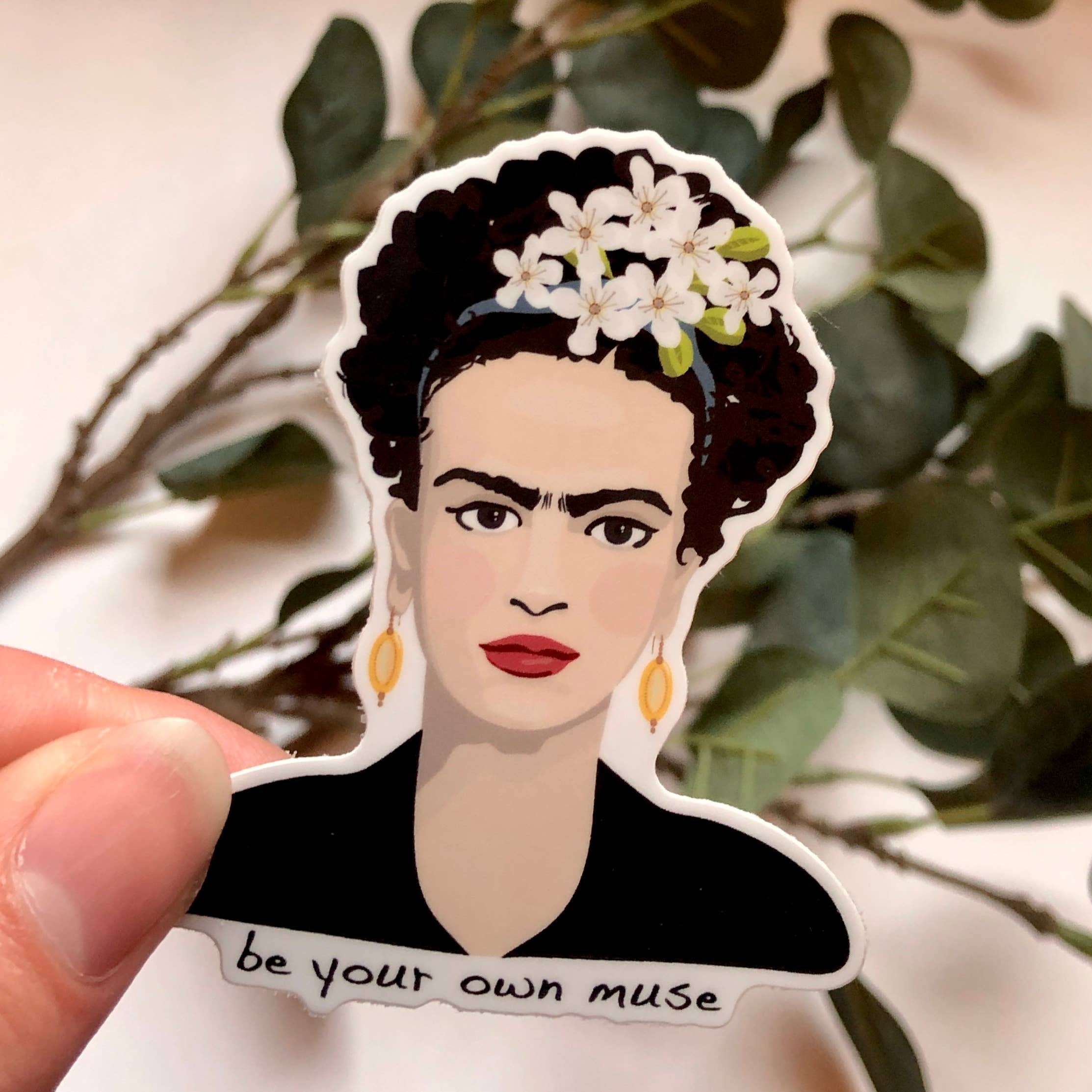 Merrily Paper - Wholesale Sticker - Be Your Own Muse Frida Sticker1