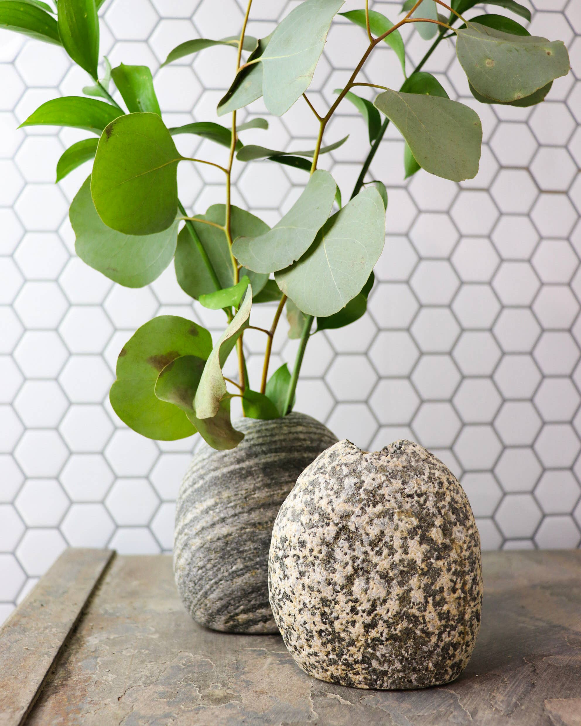 Funky Rock Designs – Vaso por atacado – Vaso de pedra2