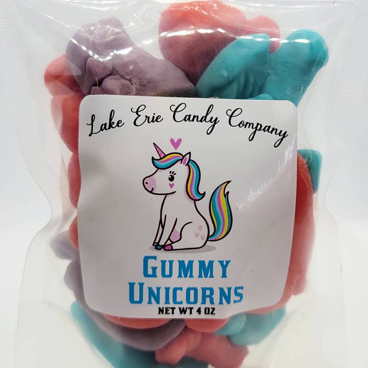 Lake Erie Candy Company - Vente Bonbons gélifiés - Licornes en gélatine