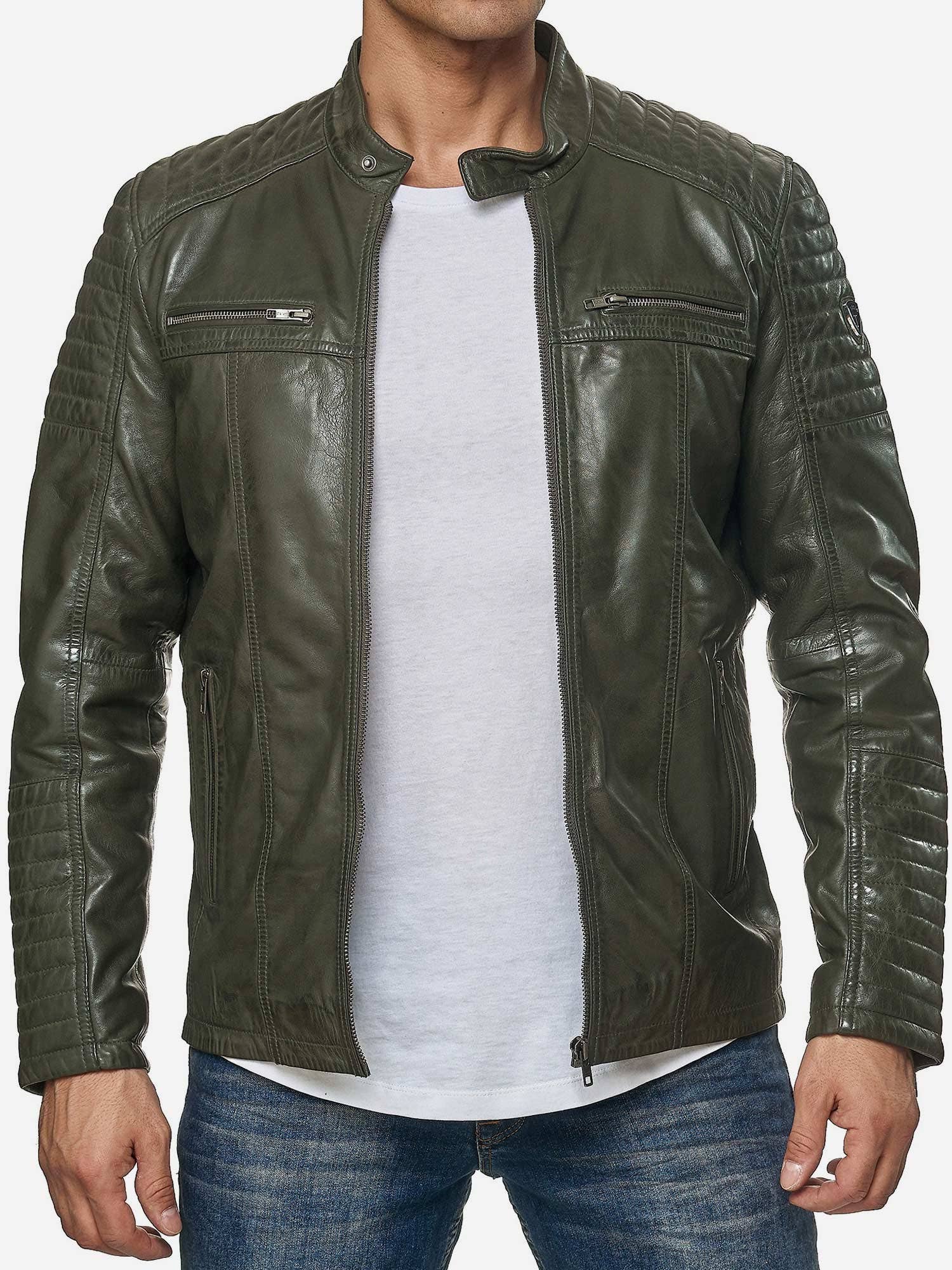Tazzio – Großhandel Lederjacke – Herren – Tazzio Herren Jacke Lederjacke Biker Echtleder 1970920