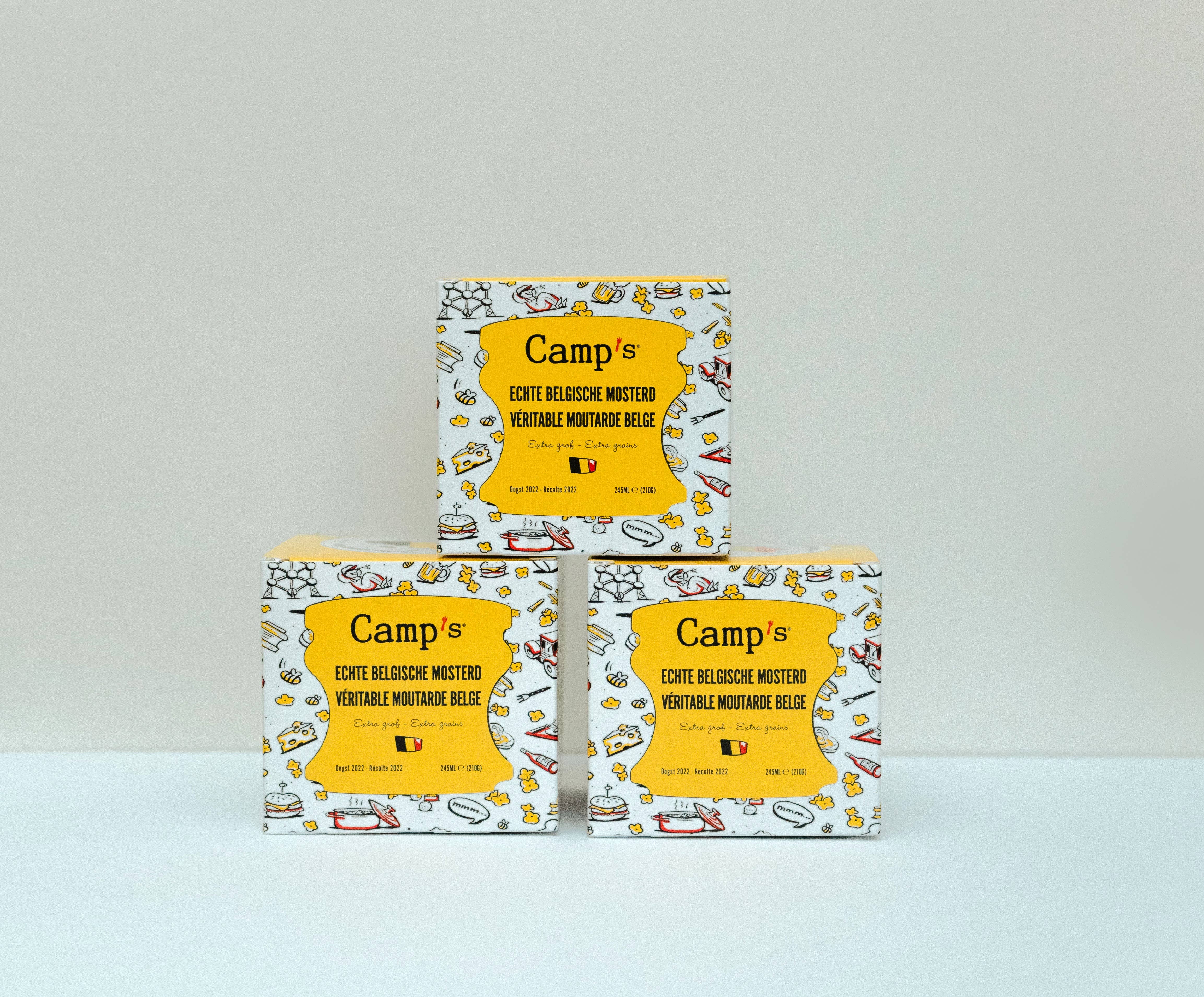 Camp's – Großhandel Senf – Camp's Echte Belgische Senf 245 ml2