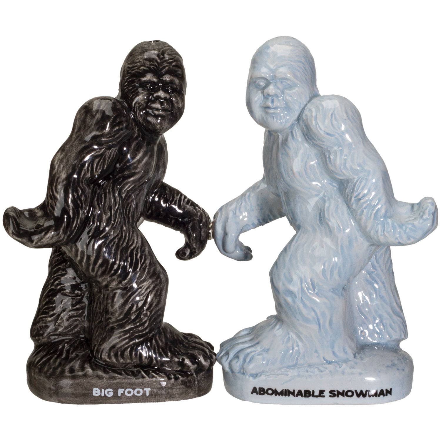 Pacific Trading - Vendita all'ingrosso Set sale e pepe - Set di saliere e pepiere in ceramica Bigfoot e Yeti2