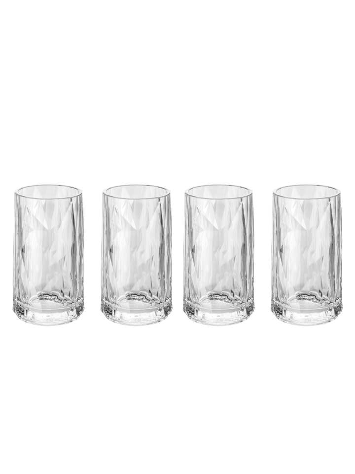 Shot Glass 4-Piece Set SUPERGLAS CLUB No. 7 for wholesale by Koziol ideas for friends GmbH