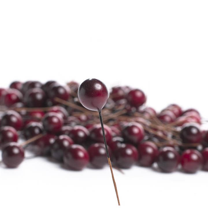 Factory Direct Craft - Wholesale Artificial Plant - Realistic Artificial Berry Picks (Bag of 200 Berries)3