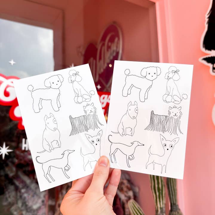 Pablo & Co. Boutique - Wholesale Temporary Tattoo - Temporary Tattoos: Doggies