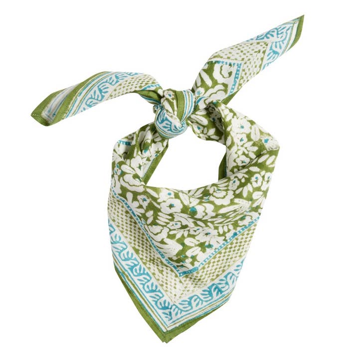 Indian Scarf Child - Iris Leaf for wholesale by Bonheur du Jour
