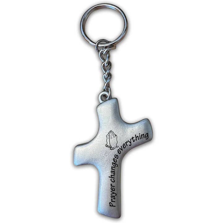 Abbey + CA Gift - Wholesale Retailer display – Accessories - Palm Cross Key Rings Display Unit 4