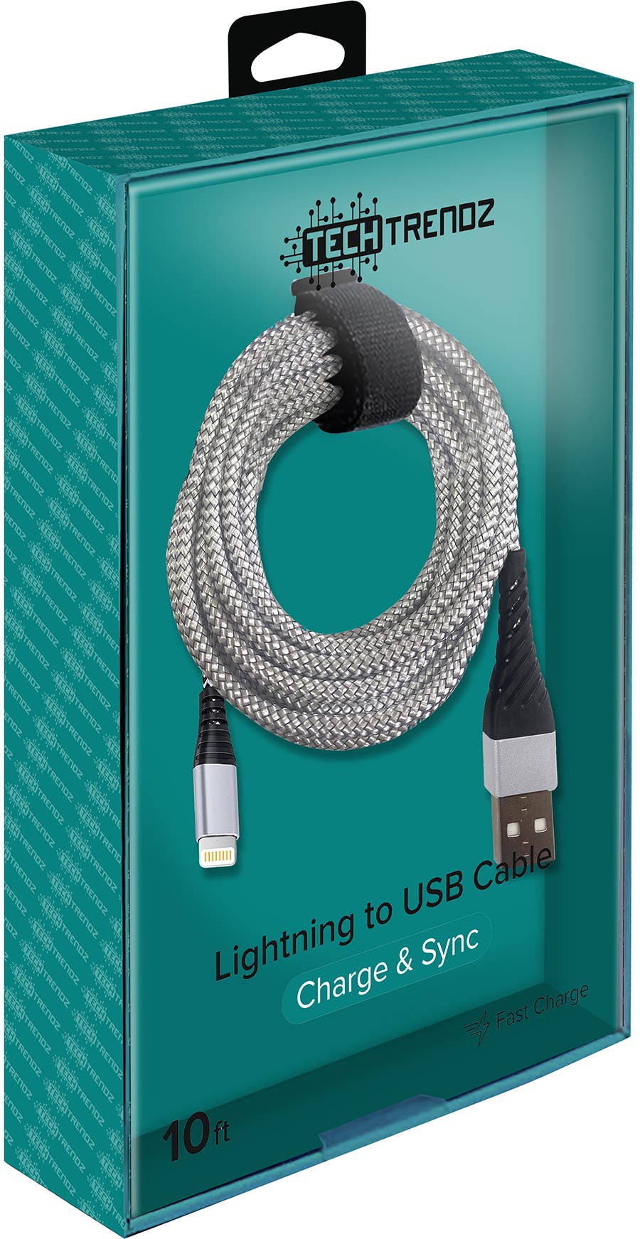 Tech Trendz – Großhandel Ladekabel – 10 Fuß Schnellladekabel für iPhone Lightning3