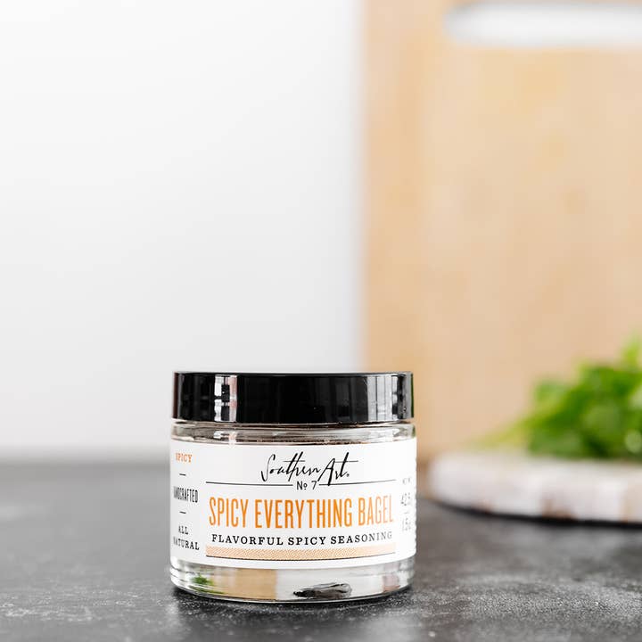 Southern Art Sauce Co. - Wholesale Dried Spice Mix - Spicy Everything Bagel Seasoning2