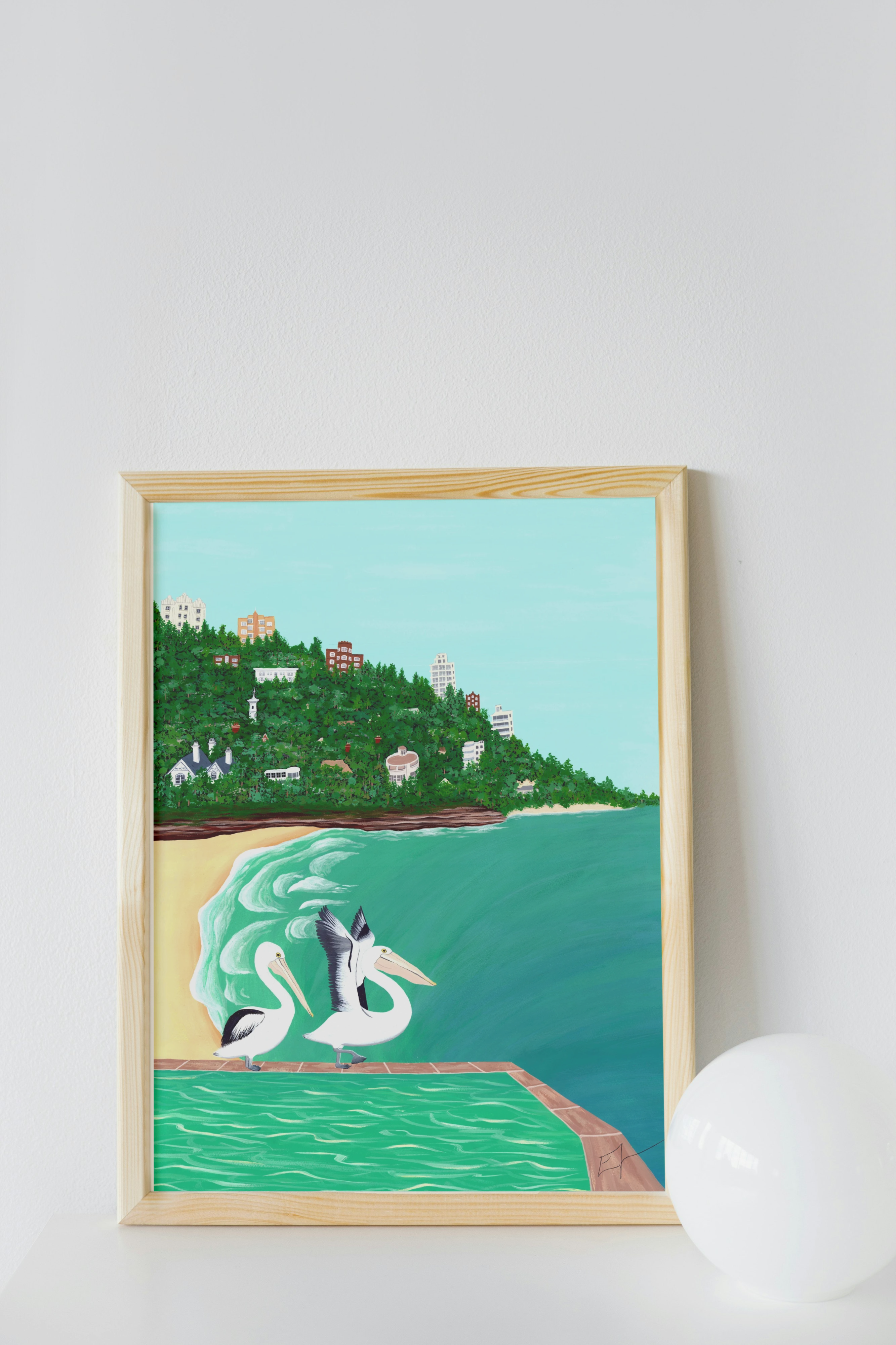 Eliza Barnes - Wholesale Art Print - 'Sydney' Art Print1