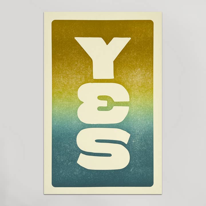 YES Print for wholesale by Hammerpress