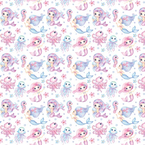 Manta Sereia Rosa por atacado de Timber Tinkers