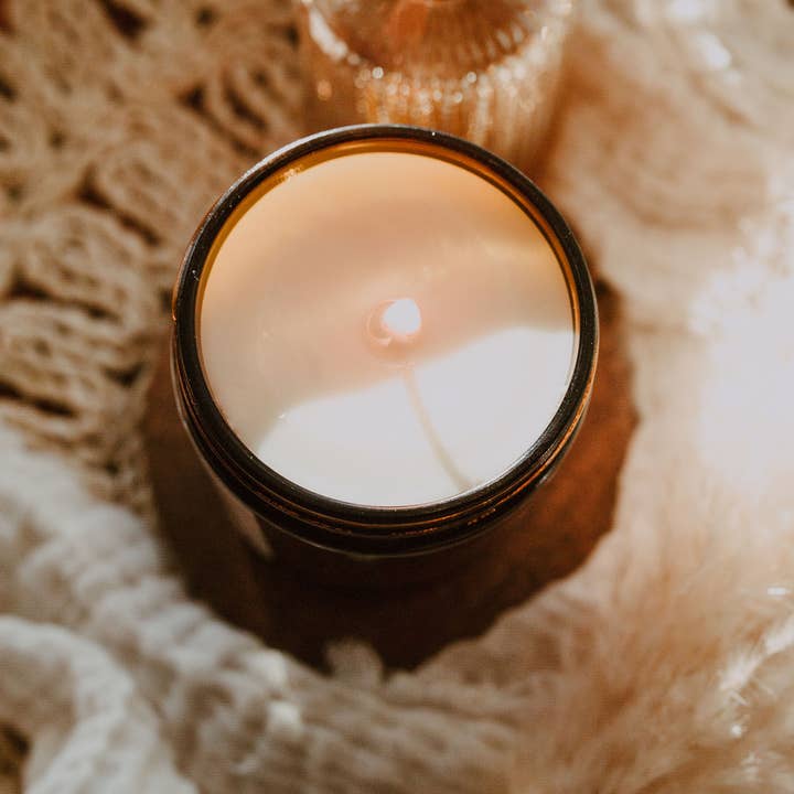 Bohemian Lily - Wholesale Jar/Filled Candle - Mint Leaf & Clementine 7.2 oz All Natural Soy Candle1