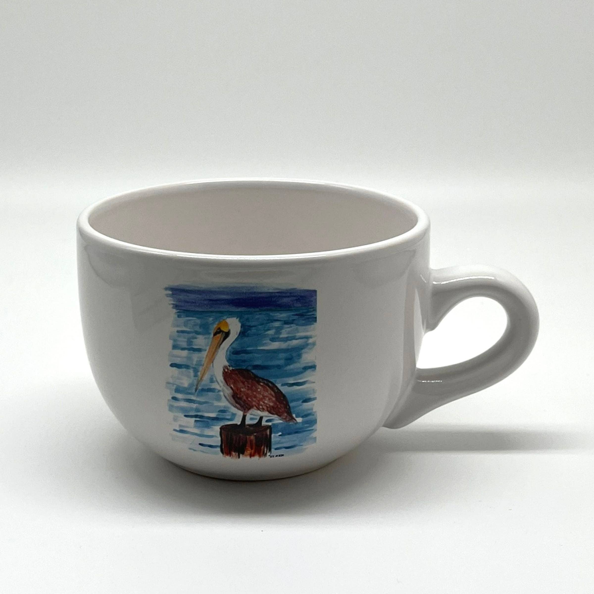 JD & Company - Wholesale Coffee Mug - Pelican Soup/Gumbo Mug, 24 oz.0