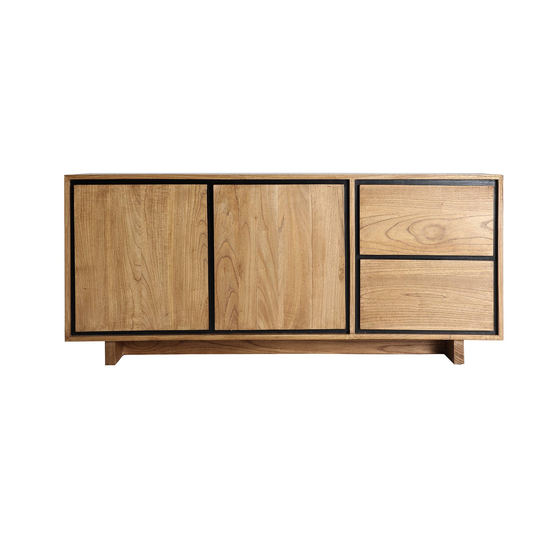 Kodu - Wholesale Sideboard - Mindi wood sideboard in light brown 170x40x750