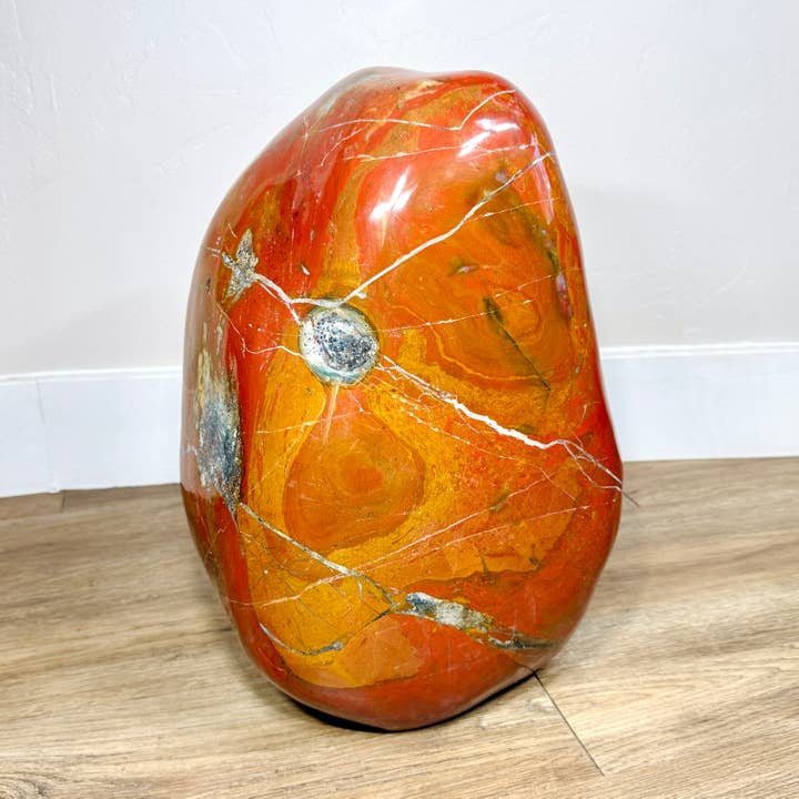XL Red Jasper Freeform – 84.9 lbs for wholesale by Kreateur Miami
