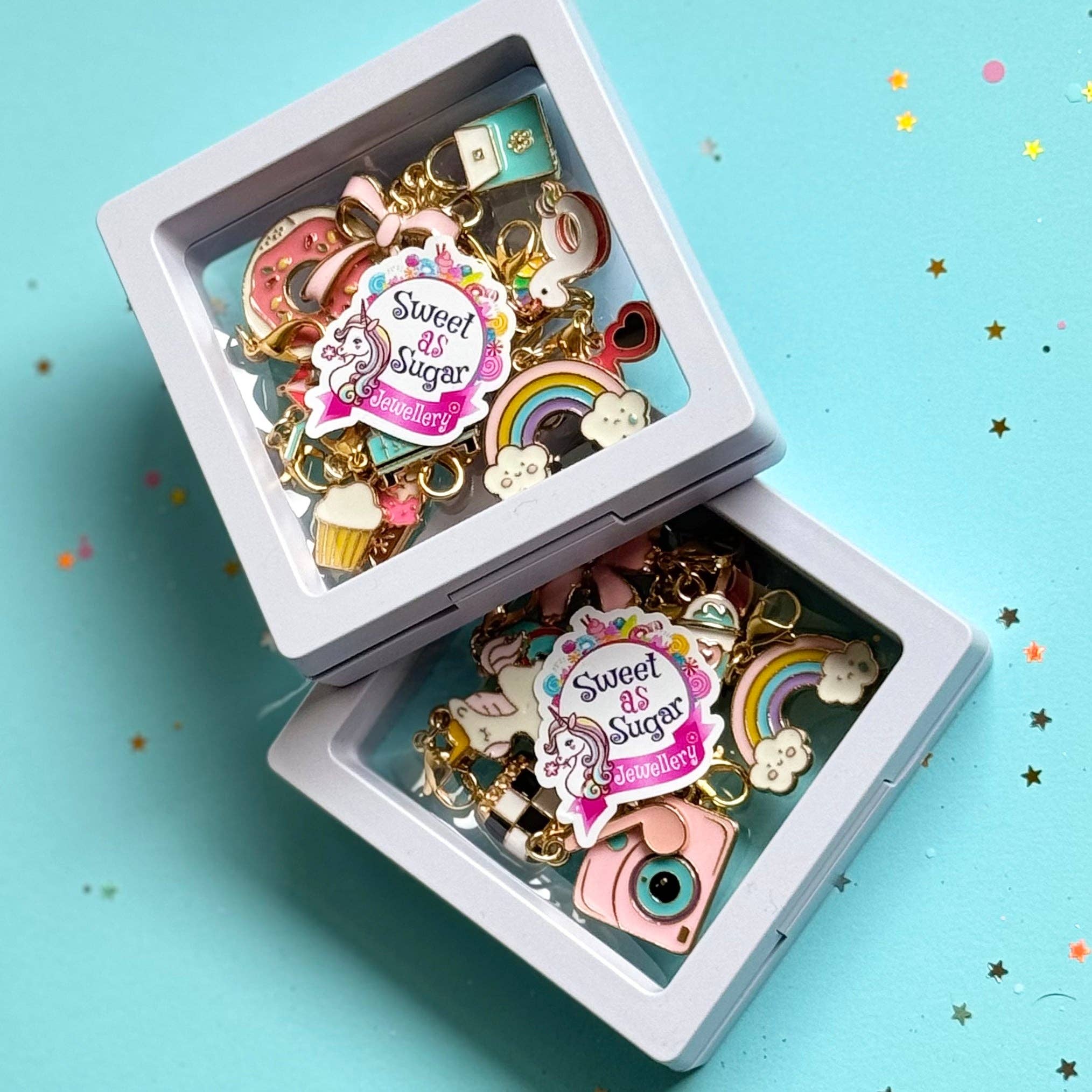 Sweet As Sugar Jewellery - Wholesale DIY Jewelry - Kids - Jewellery Making Charm Bracelet DIY Kit With Alloy Enamel Charms3