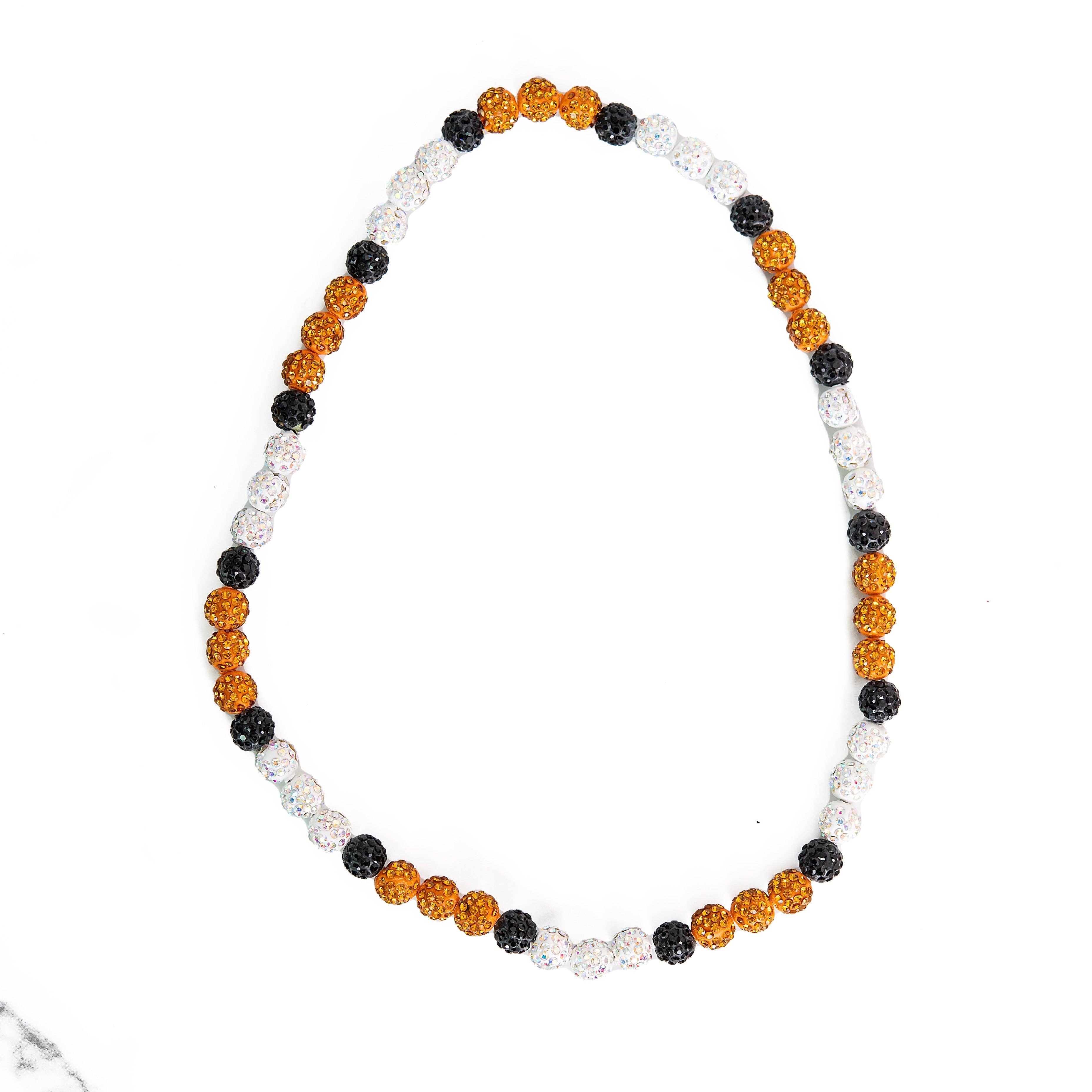 Golden Thread – wholesale Pärlband/Pärlhalsband – Bling Baseball Halsband5