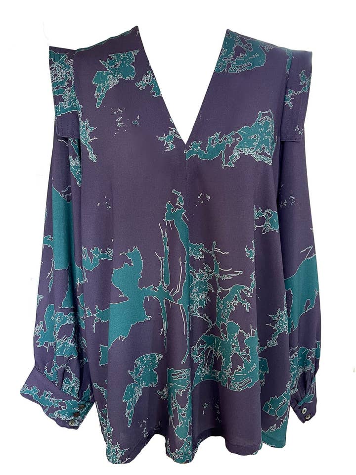 ODELIE Marvelous Marble Bluse / Art edition für den Großhandel von stefaniepietsch