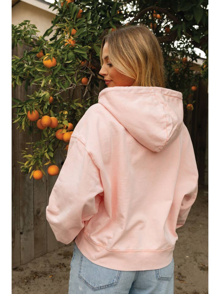 OAT COLLECTIVE - Wholesale Jacket – Women's - CUSTOM Cropped Mineral Zipper Hooded Pullover 3