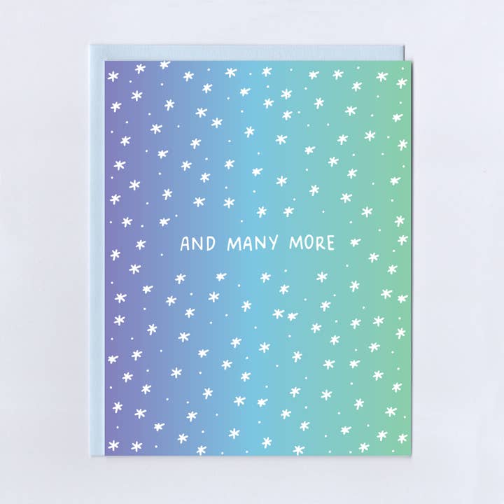 And Many More Greeting Card for wholesale by The Treasurie
