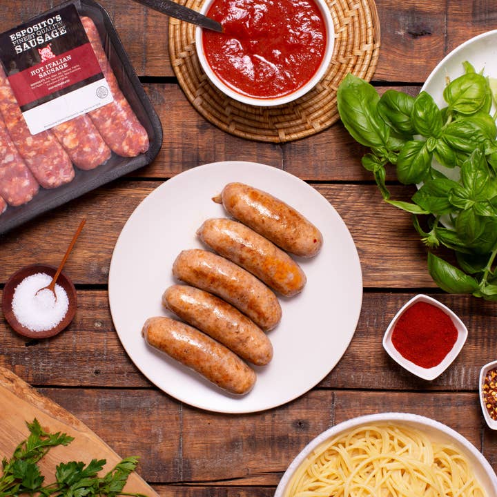 Esposito's Sausage - Wholesale Sausage - 5lb Hot Italian Sausage