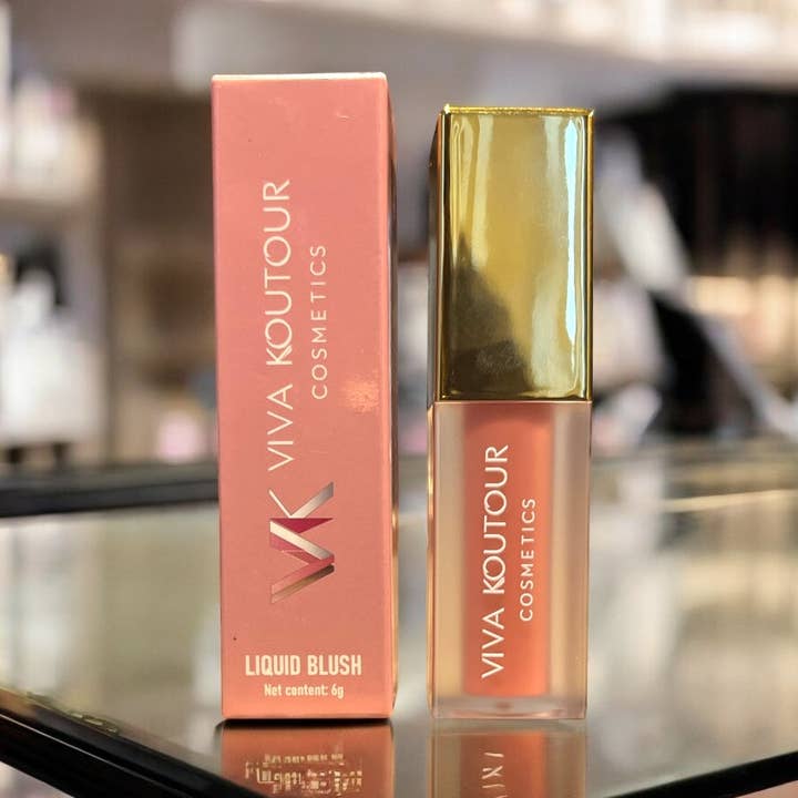 Barely There Glow Liquid Blush #4 for wholesale by Viva Koutour Cosmetics