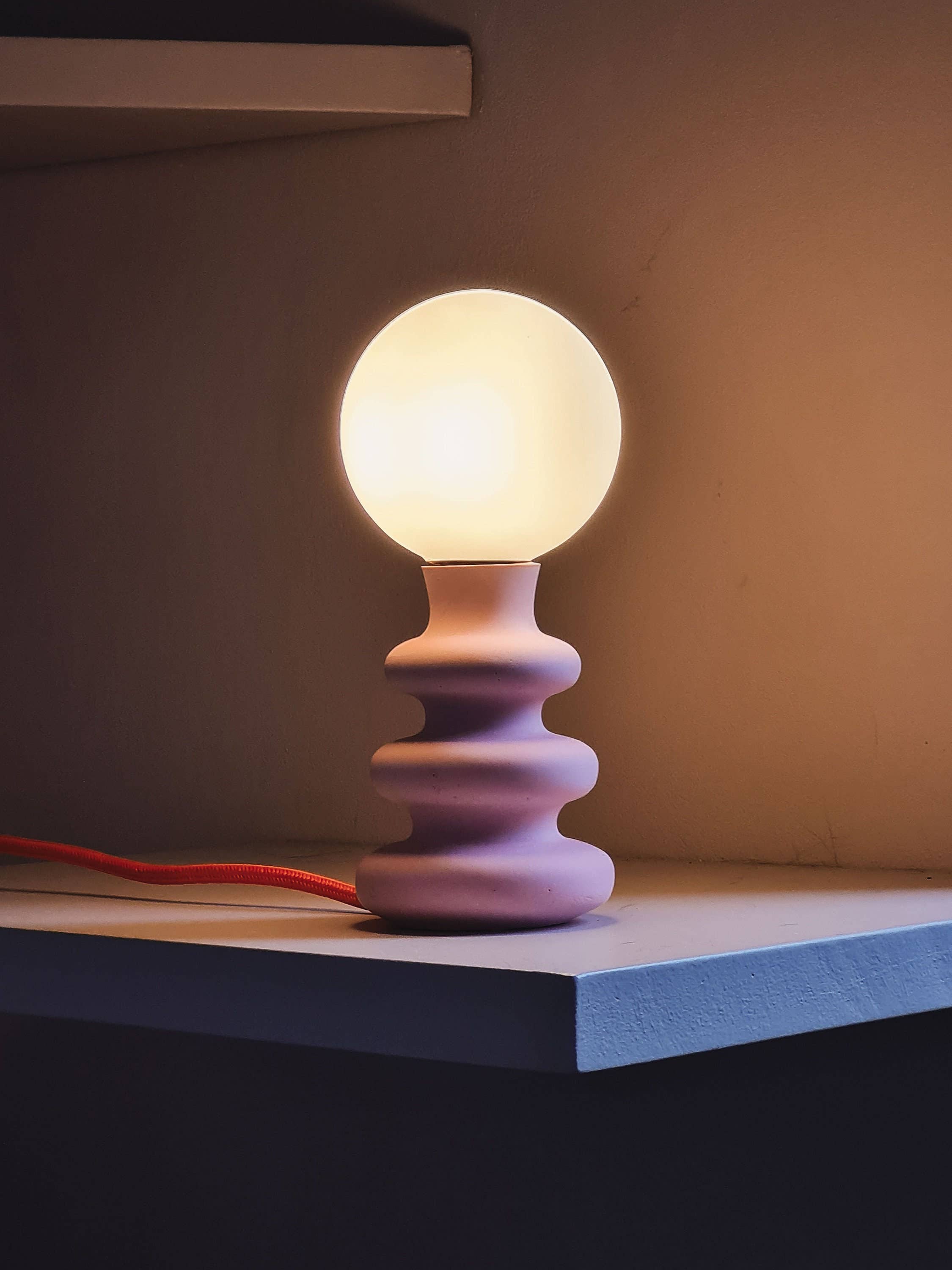 Mono - Wholesale Accent/Desk Lamp - Handmade Decorative Table Lamp “Freddie” With EU Plug6