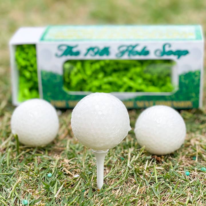 Old Town Soap Co. - Wholesale Bar Soap - Golf Ball Soap! The perfect soap for golfing fanatics!