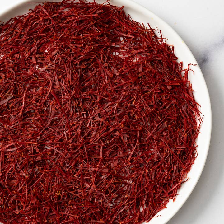 Heray Spice - Vendita all'ingrosso Spezie essiccate - 100 GRAMMI (3,5 once) di zafferano afgano, tutti i fili rossi freschi