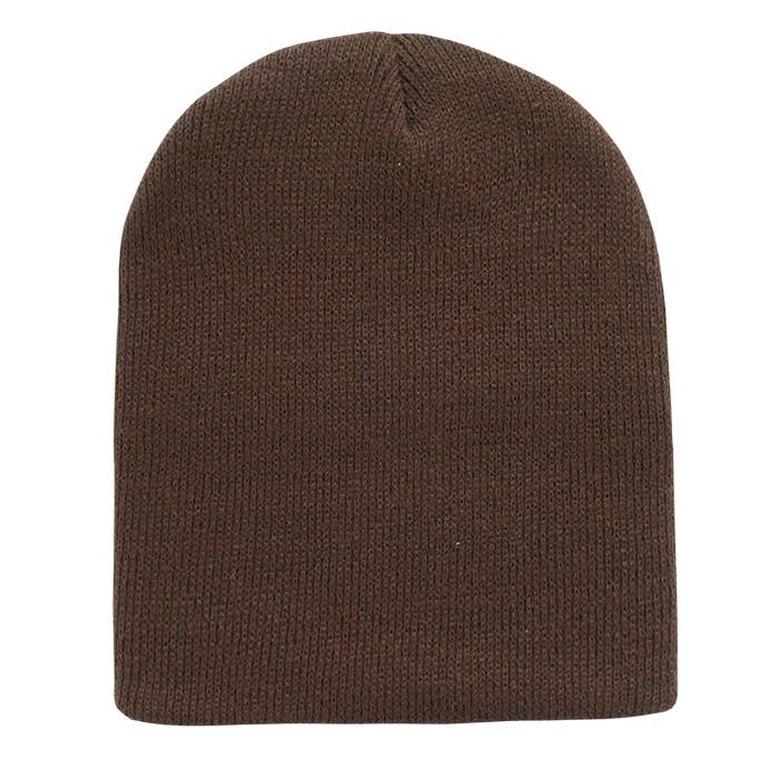 The Park Wholesale - Wholesale Beanie – Unisex - Decky 614 - Acrylic Short Beanie, Knit Cap - 614