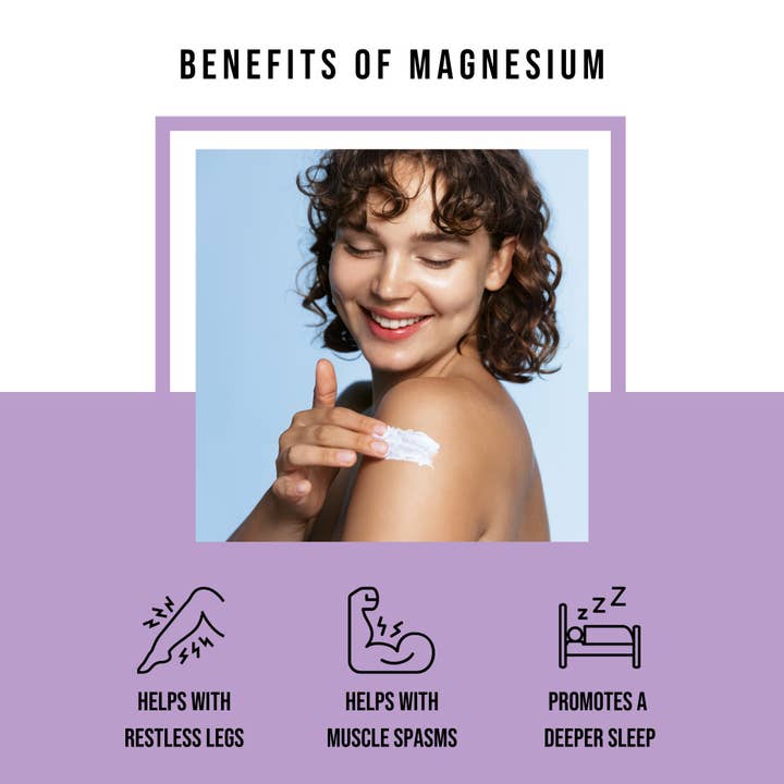 Magnum Solace - Wholesale Pain Relief Spray/Cream - Magnesium Cream Lotion 64 oz with Hand Pump - Lavender2