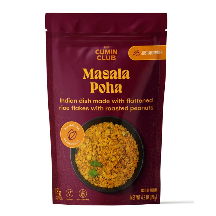The Cumin Club Masala Poha - Ready to eat Indian Meal for wholesale by The Cumin Club