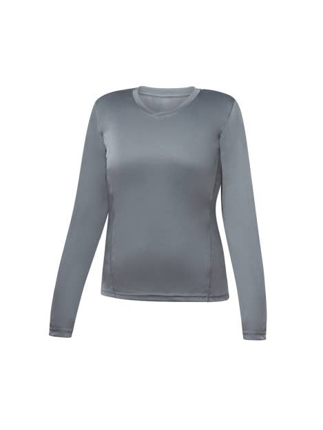 Blank Activewear - Venta al por mayor Camiseta deportiva - Mujer - CAMISETA MANGA LARGA MUJER L635, DRY FIT