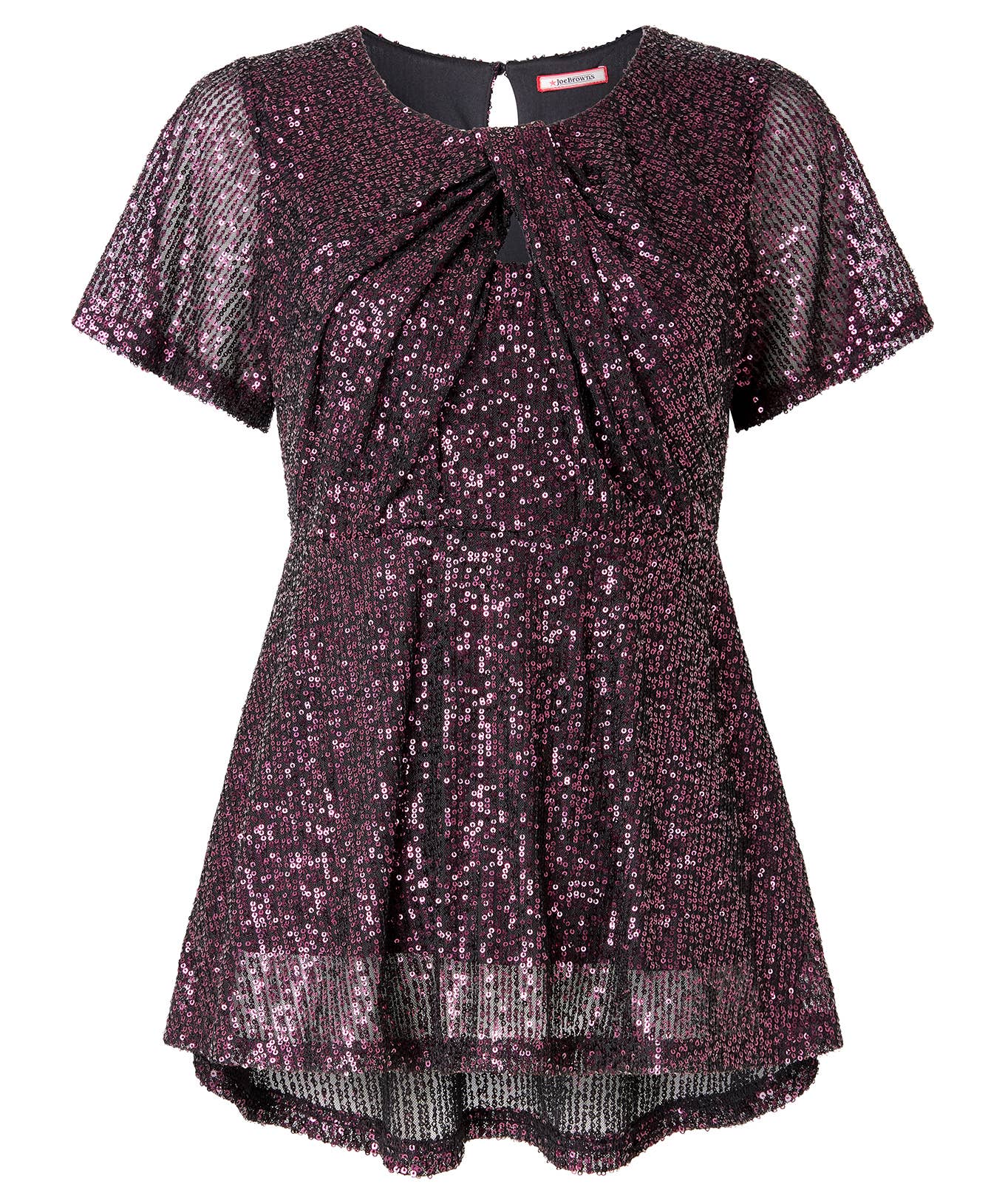 Berry Sparkle Season Sequined Top for wholesale on Faire1