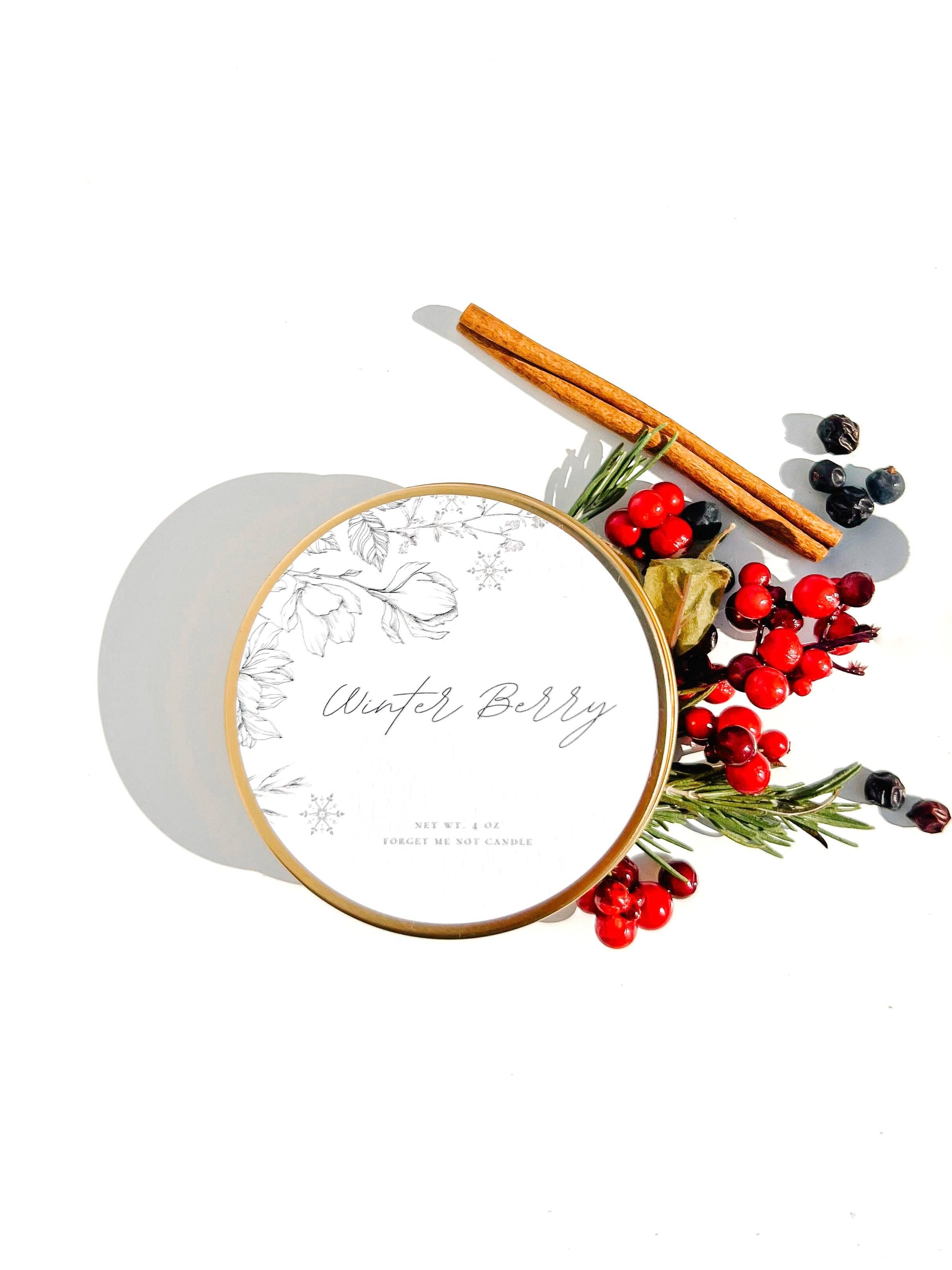 Forget Me Not Candle - Wholesale Travel Candles - Golden Travel Mini3