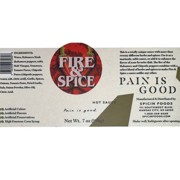 Spicin Foods - Wholesale Hot Sauce - Fire & Spice - Unique Blend Hot Sauce
