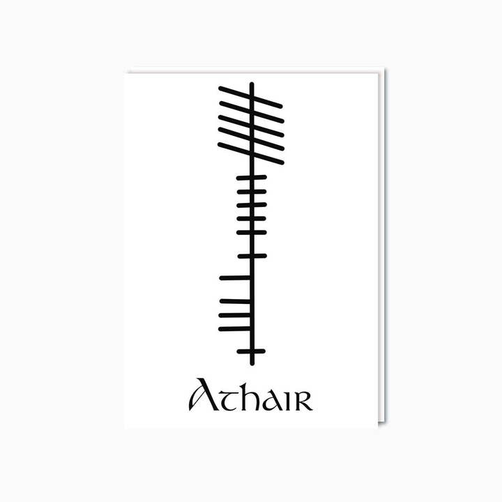 Ogham Fader for engroshandel hos Irish Cards & Prints