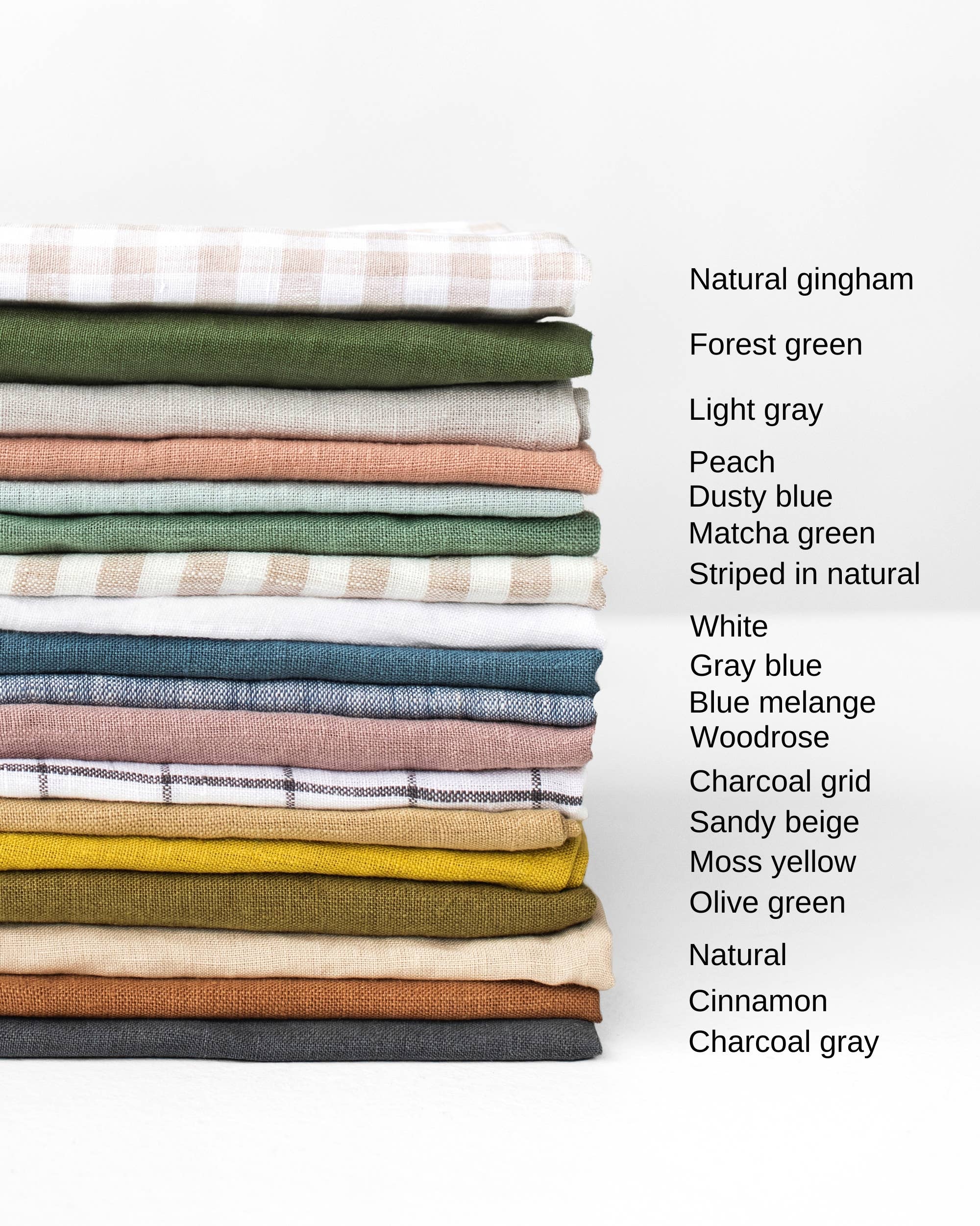 MagicLinen (We handle U.S. import procedures for you) - Wholesale Tea Towel - Ruffle trim tea towels in various colors7