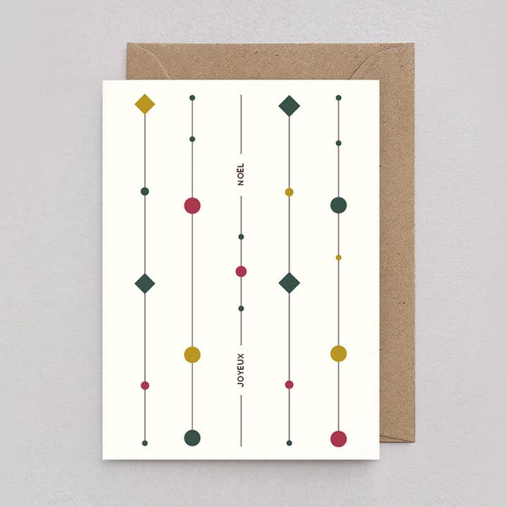 Mini Christmas Card for wholesale by Amaretti Design
