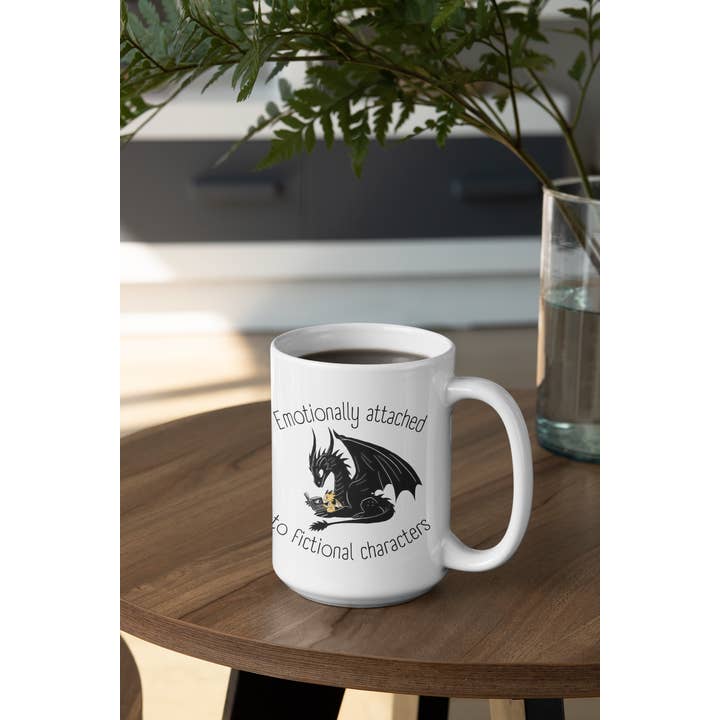 The Geek Boutique - Wholesale Coffee Mug - Emotionally Attached FW Dragon PRINT Ceramic Mug - 15oz