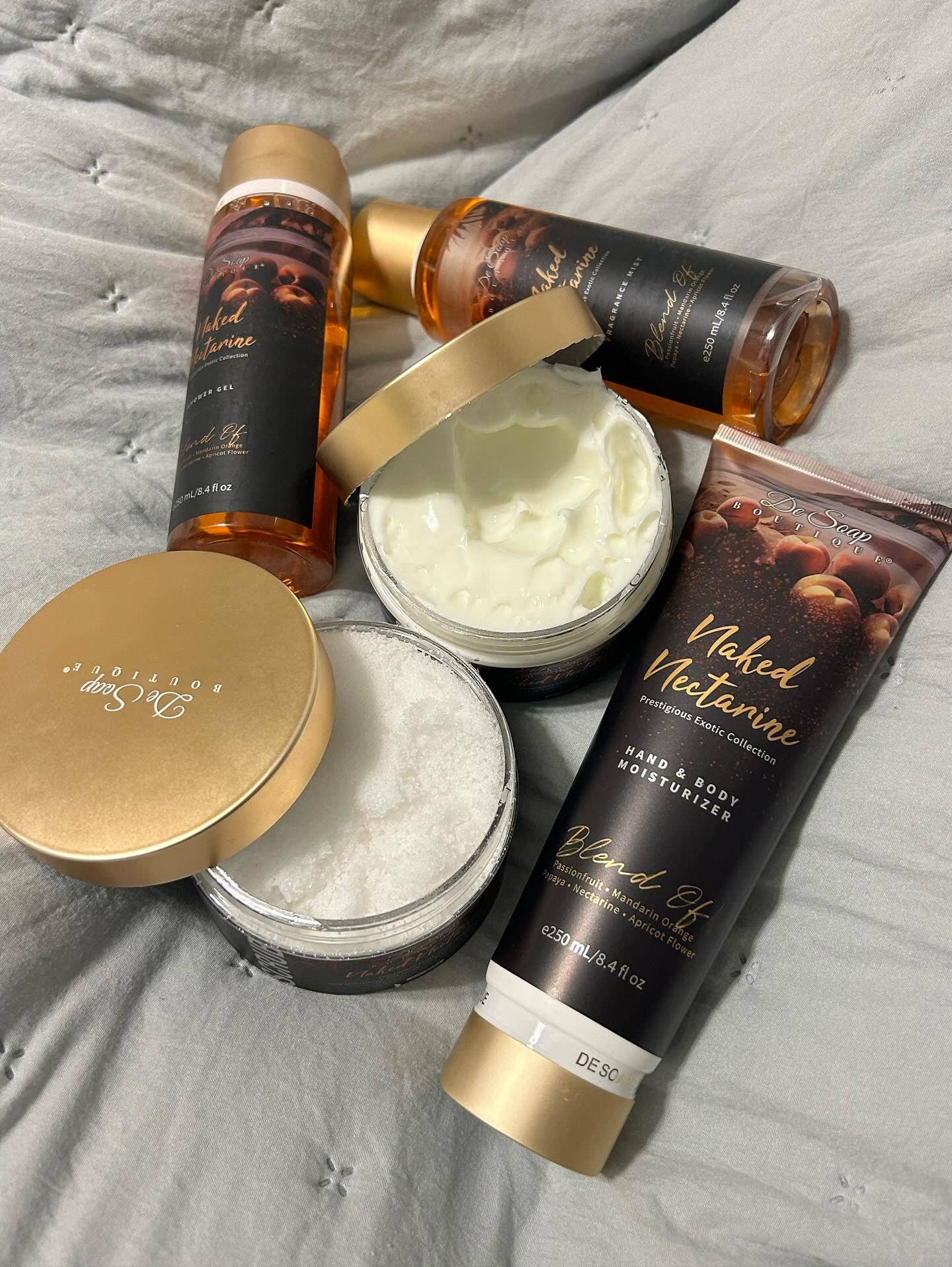 De Soap Boutique TM - Venta al por mayor Crema corporal - Manteca corporal Naked Nectarine4